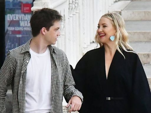 Kate Hudson Brings 20-Year-Old Son Ryder Robinson to Max Mara Show in Italy