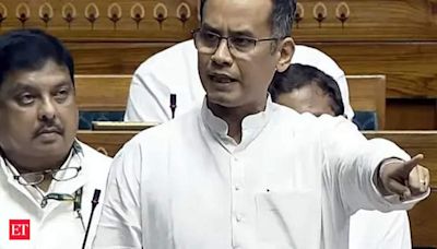 Congress' Gaurav Gogoi gives adjournment notice in Lok Sabha to discuss 'recent spate of train accidents' - The Economic Times