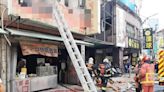 快訊/炒菜一半接電話！板橋便當店竄火 2樓救出3人送醫
