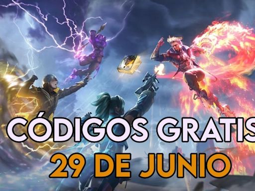 Free Fire | Códigos de hoy sábado 29 de junio de 2024: recompensas gratis