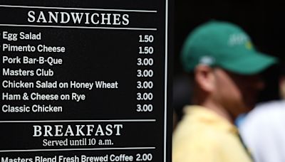 How Much Does Food Cost at the Masters? Menu, Prices, Drinks | Entrepreneur