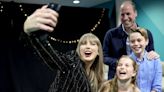 El príncipe Guillermo asistió al concierto de Taylor Swift con sus hijos