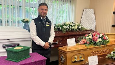 Crafting unique farewells: Funeral director helping to give funerals a personal touch