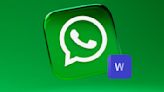 ¿Cómo activar el modo "Word" en WhatsApp?