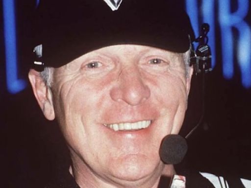 'Iconic voice': Tributes paid as Gladiators referee John Anderson dies aged 92 | ITV News