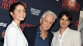 Michael Douglas attends America's Burning event with Dylan and Carys