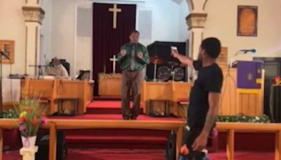 Pastor speaks out after a gun was pulled on him during a North Braddock church service