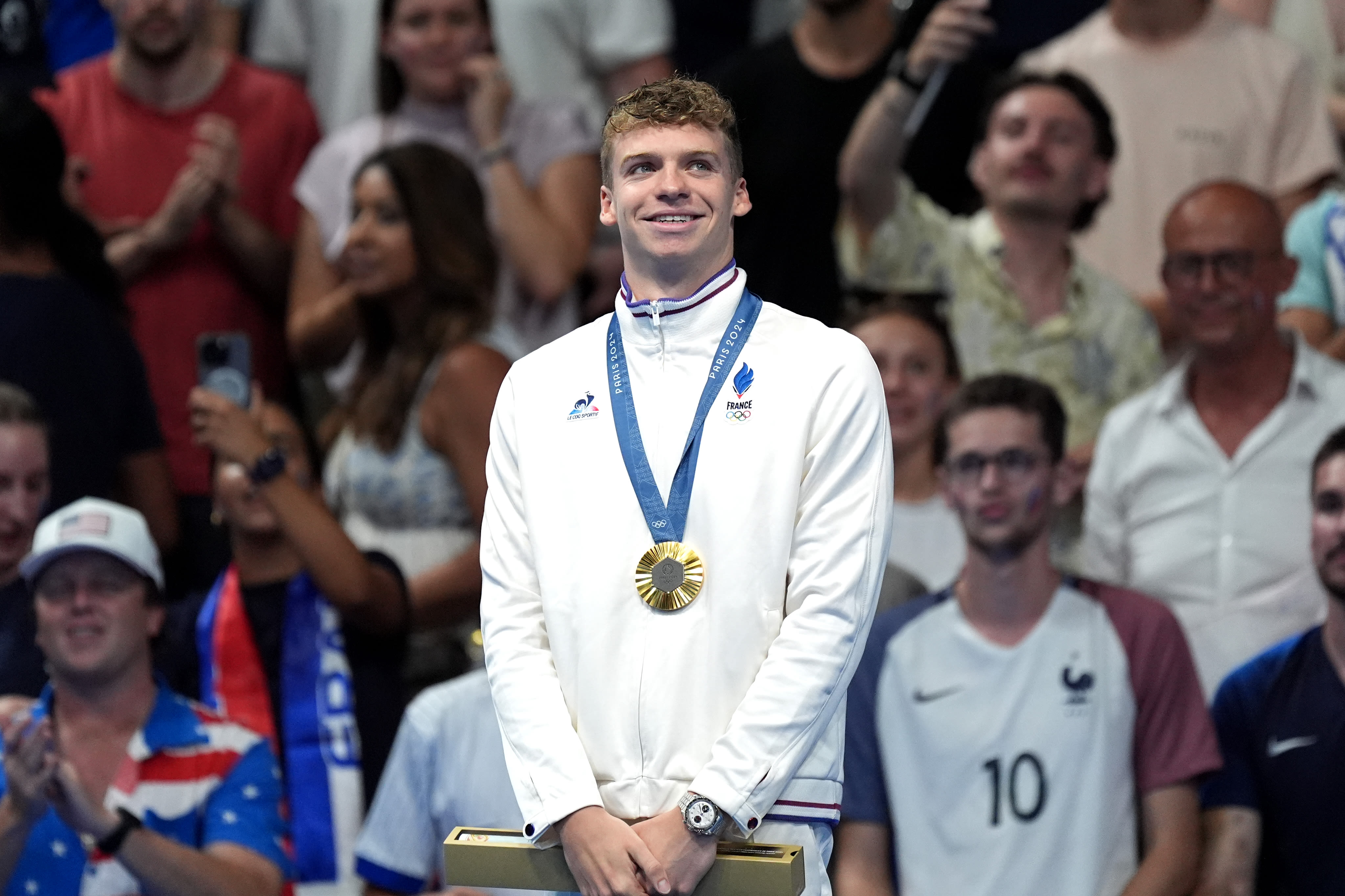 Paris Olympics: Léon Marchand completes unprecedented Olympic double