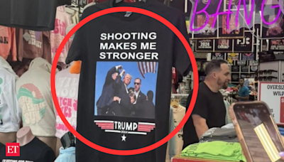 Trump attack T-shirts go on sale in China moments after US rally shooting incident - The Economic Times