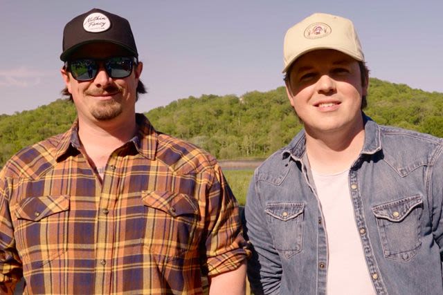 Watch Travis Denning's 'Southern Rock' Music Video with HARDY — and Find Out Why They Had to Do Multiple 'Takes' (Exclusive)