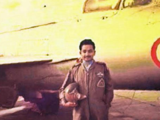 He considered IAF his first love: Squadron leader Ajay Ahuja’s wife - Times of India