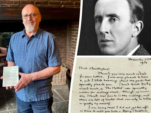 Handwritten JRR Tolkien letter to Lancashire fan sells for £30k at auction