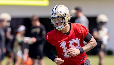 Saints Star Drops 7-Word Praise of Spencer Rattler Amid Quarterback Battle