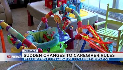 Sudden changes to rules for Indiana caregiving families