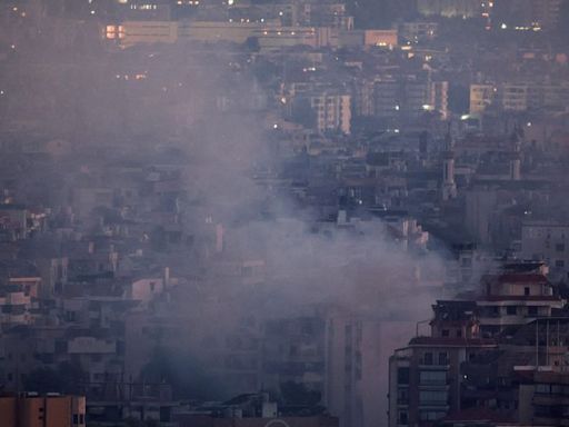 Apartment building in Beirut hit as Israel widens air campaign