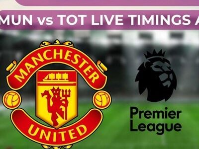 Premier League: Manchester United vs Tottenham live match time, streaming