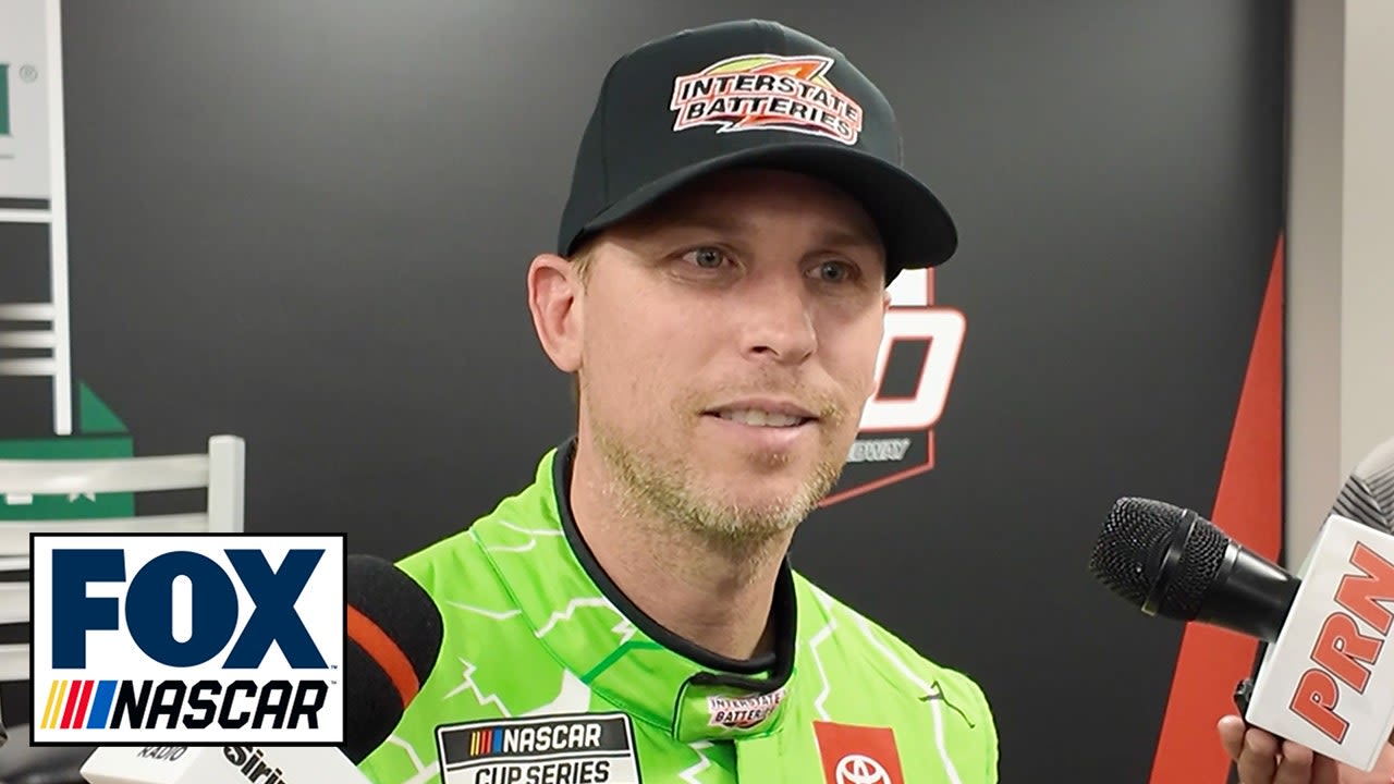 Denny Hamlin said 23XI would have a Cup car ready for Martin Truex Jr. | NASCAR on FOX