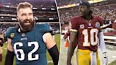 Robert Griffin III out on ‘Monday Night Football’ pregame as ESPN officially adds Jason Kelce