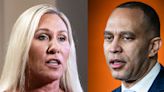 Opinion | Hakeem Jeffries is the beneficiary of Marjorie Taylor Greene's latest stunt