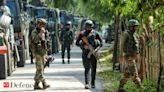 J-K: Four terrorists gunned down, two soldiers killed in action in separate operations in Kulgam - The Economic Times