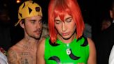 Hailey and Justin Bieber Are the Cutest Couple in 'Flintstones' Halloween Costumes