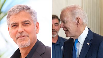 Actor George Clooney, high-profile Joe Biden supporter and fundraiser, asks US President to leave race