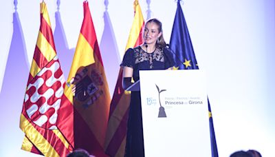 El discurso íntegro de la princesa Leonor en los Premios Princesa de Girona 2024
