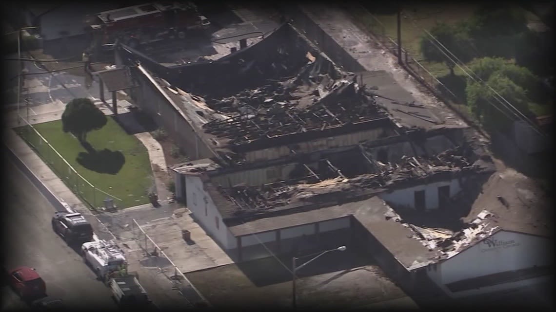 Outpouring of support for Catholic church destroyed by fire near Avondale