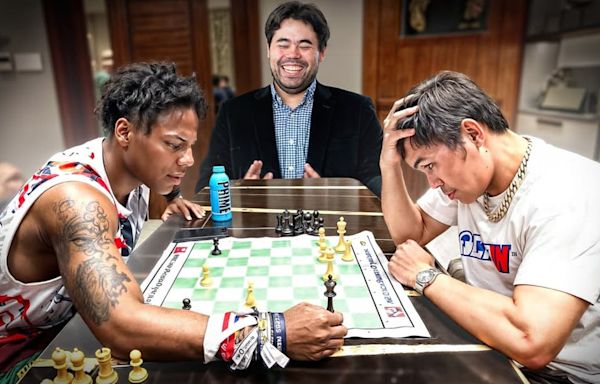 Hikaru & GothamChess stunned as IShowSpeed vs Pacquiao breaks chess stream record - Dexerto