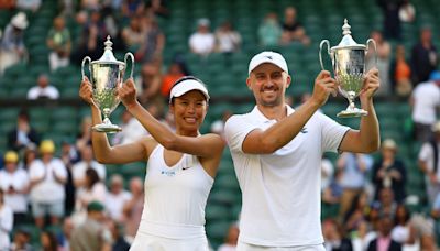 Hsieh, Zielinski win Wimbledon mixed doubles title for second major of 2024