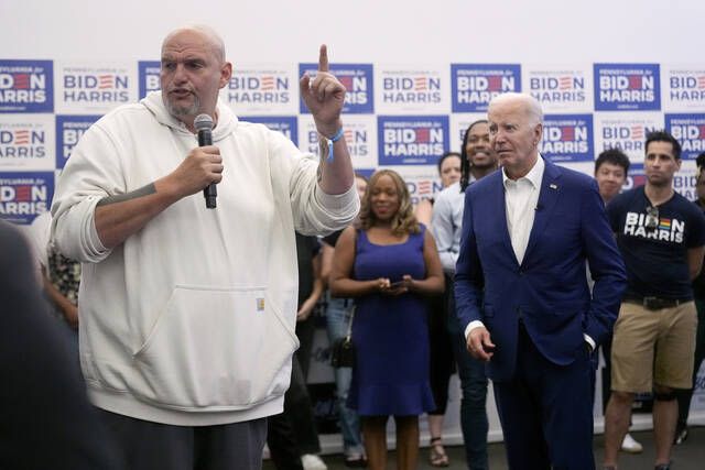 Sen. Fetterman says he’s ‘all in’ on backing Kamala Harris for president