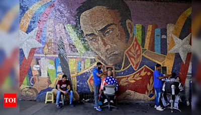 Venezuelans vote in highly charged election amid fraud worries - Times of India