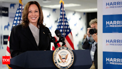 'I know Trump's type': Harris calls Trump a 'predator and cheater,' pledges November victory - Times of India