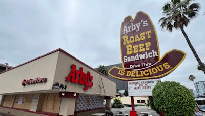 What will happen to the famous Hollywood Arby’s sign?