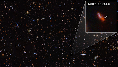 Can the James Webb Space Telescope see galaxies over the universe's horizon?