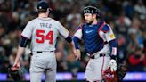 Padres-Braves game postponed by rain, lighting with doubleheader scheduled for Monday