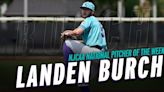 Landen Burch named NJCAA Pitcher of The Week