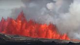 冰島火山6個月來第5度噴發 熔岩噴50公尺高「宛如火牆」