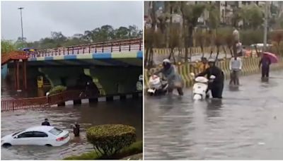 Rain mayhem in Delhi: Heavy downpour hits normal life, leaves roads flooded, water enters homes