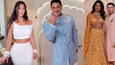 See photos of stars showing up for lavish Ambani wedding festivities