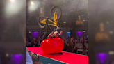 Danny MacAskill Wows Crowd With Fun Trick