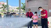 永安區永安國小辦理消防體驗 學童參與踴躍