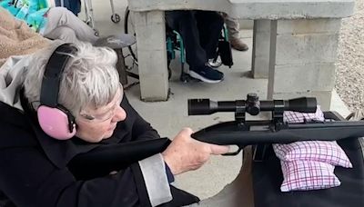Local seniors get to try out the shooting range - East Idaho News