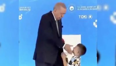 Did Turkey President 'Slap' Boy Who Didn't Kiss His Hand? Internet Debates