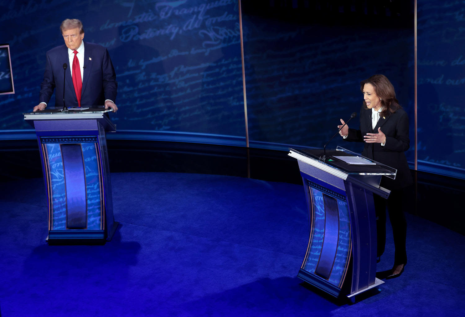 Fact-checking the presidential debate between Trump and Harris