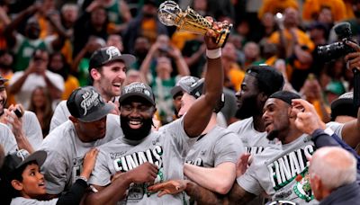 NBA》場均29.8分奪東冠MVP 塞爾提克Jaylen Brown：沒入選年度防守陣容很受傷