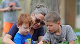 Hudson preschoolers, kindergartners planting the future in new sensory garden