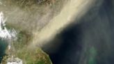 NASA Satellite Captures a Monumental Dust Wall Over the Korean Peninsula