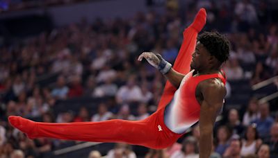 U.S. Olympic gymnastics trials: Frederick Richard leads men's competition after Day 1