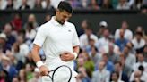 Djokovic evidenció problemas estomacales en Wimbledon